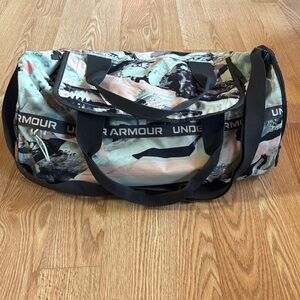 Under Armour Multicolor Camouflage Duffle Bag